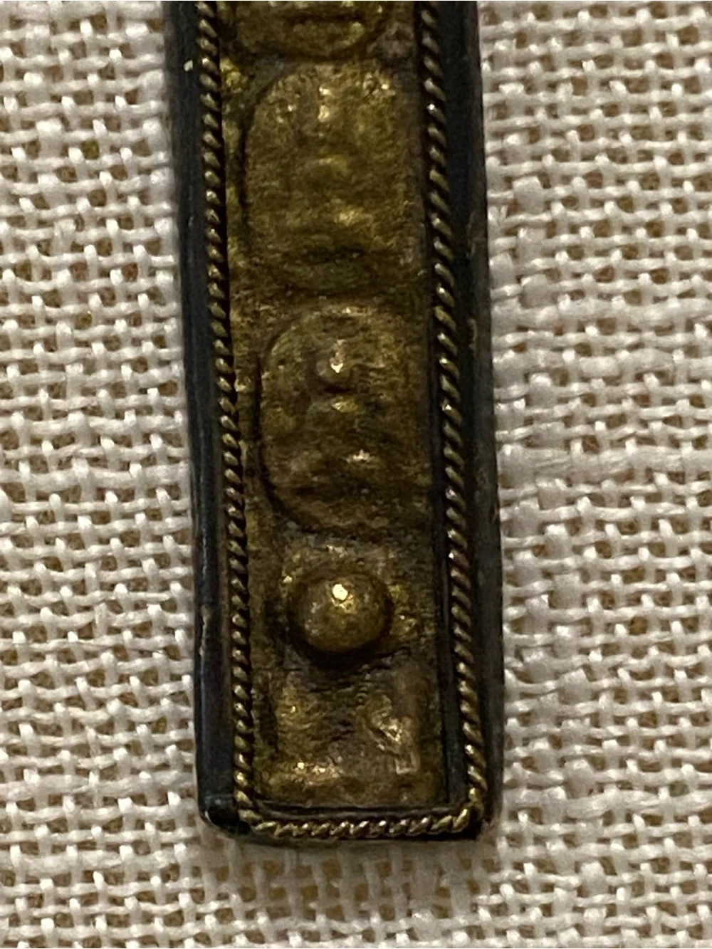 Vintage Bronze Buddha Necklace